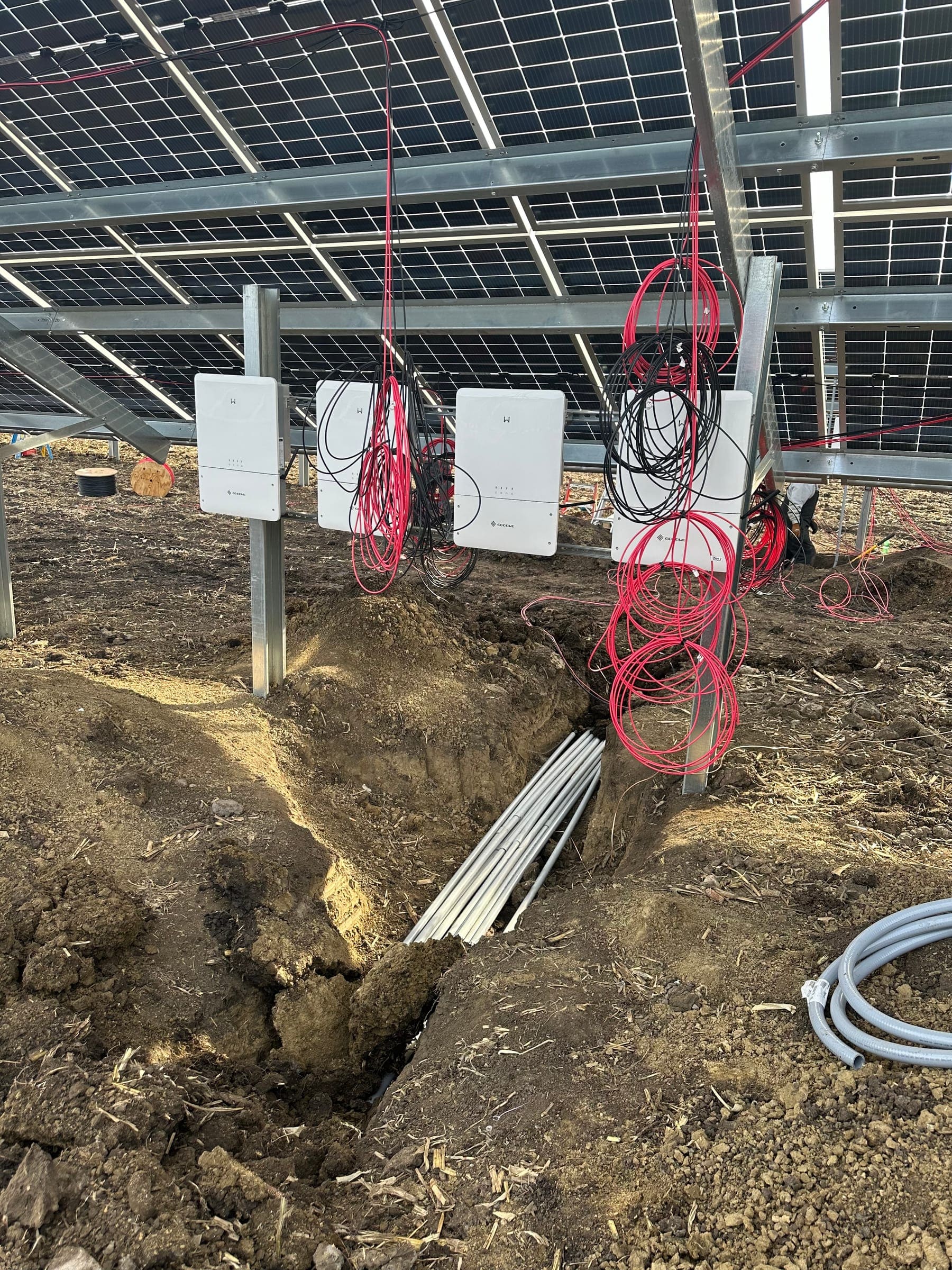 Farm building electrical wiring by Cruz Electric