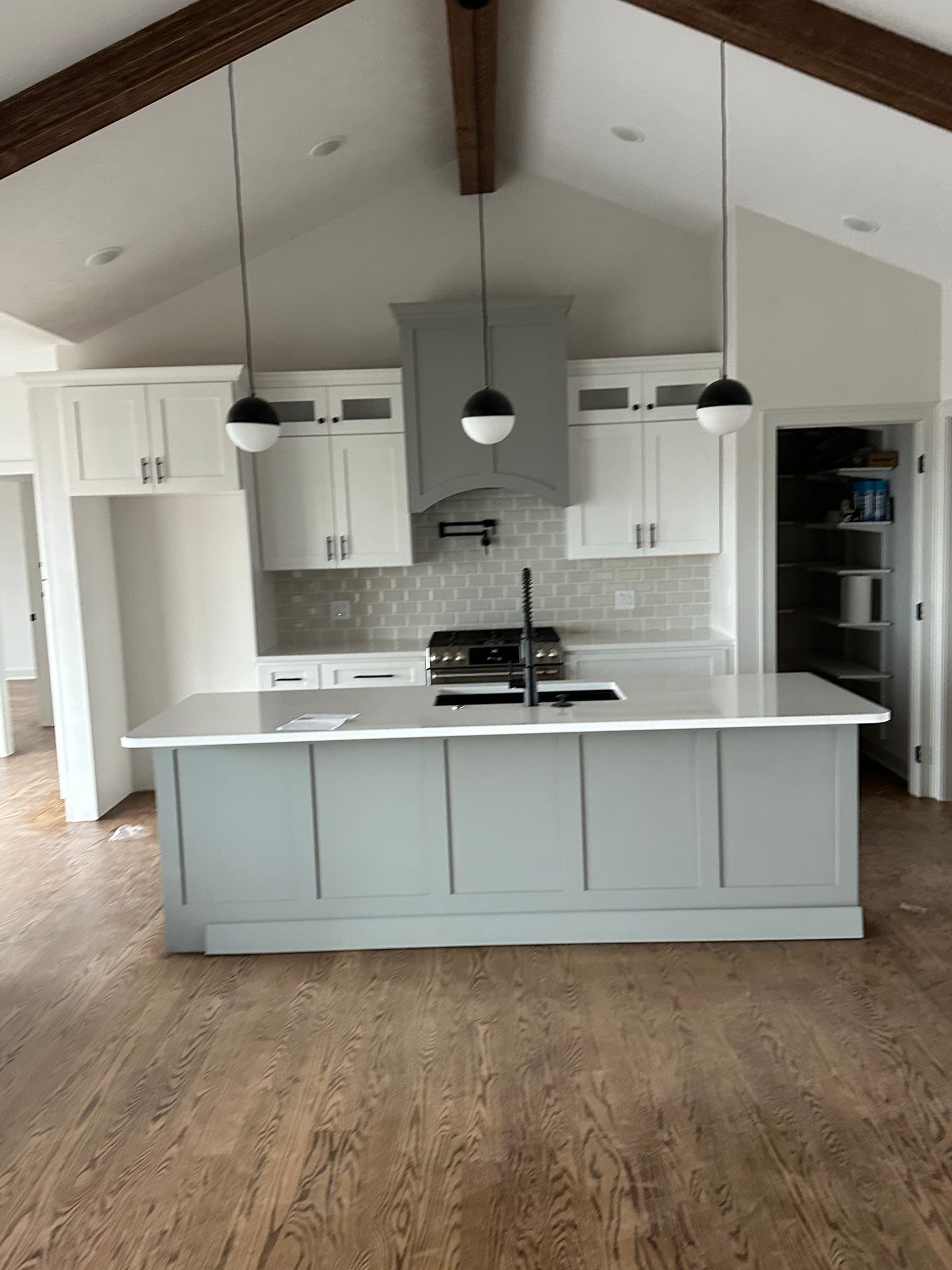 Outlet and switch installation in a home