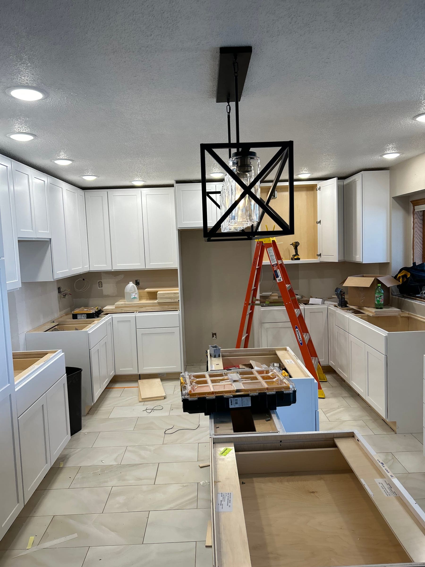 Completed residential electrical project in Cherokee County
