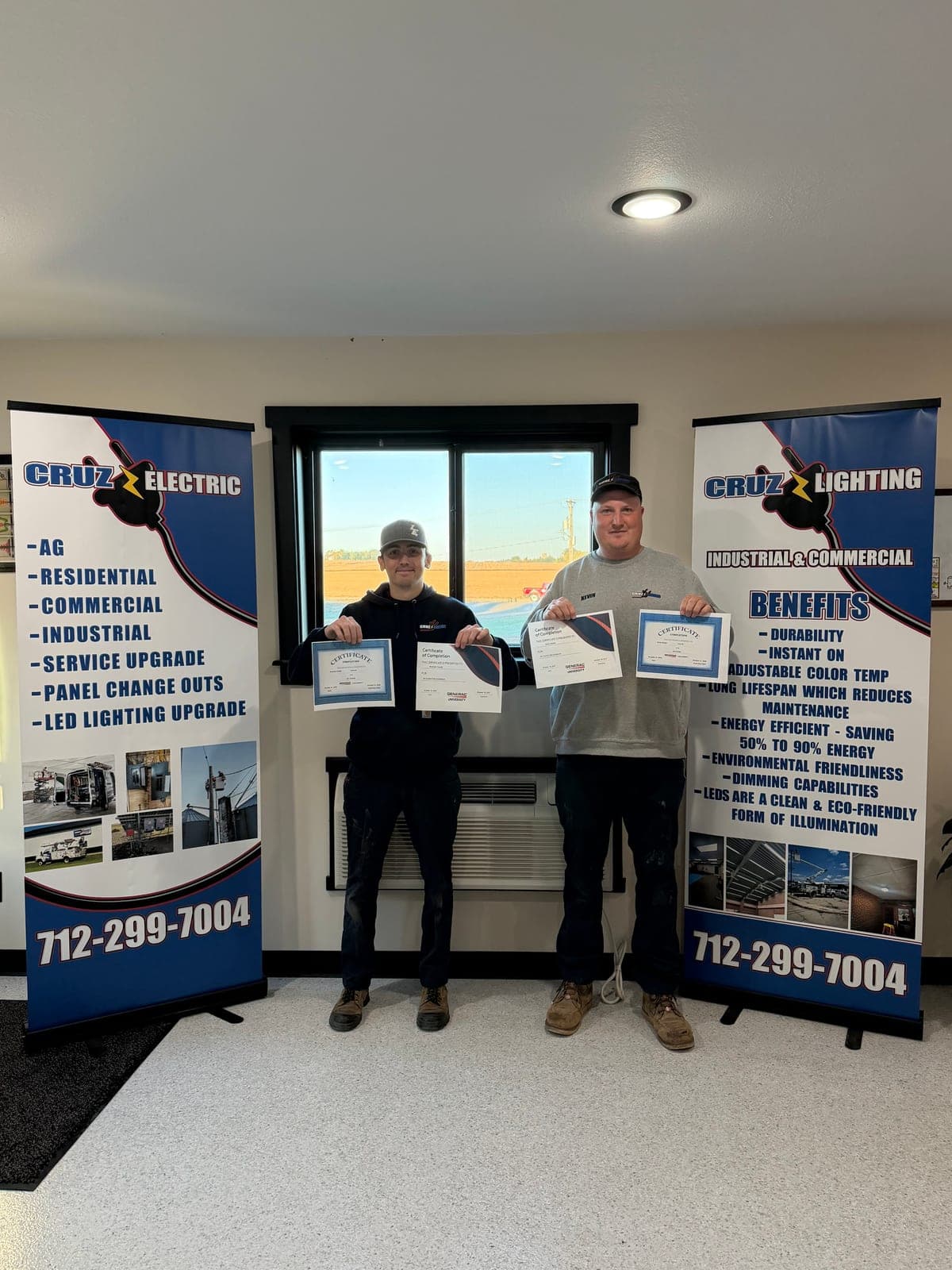 Cruz Electric owner and licensed master electrician